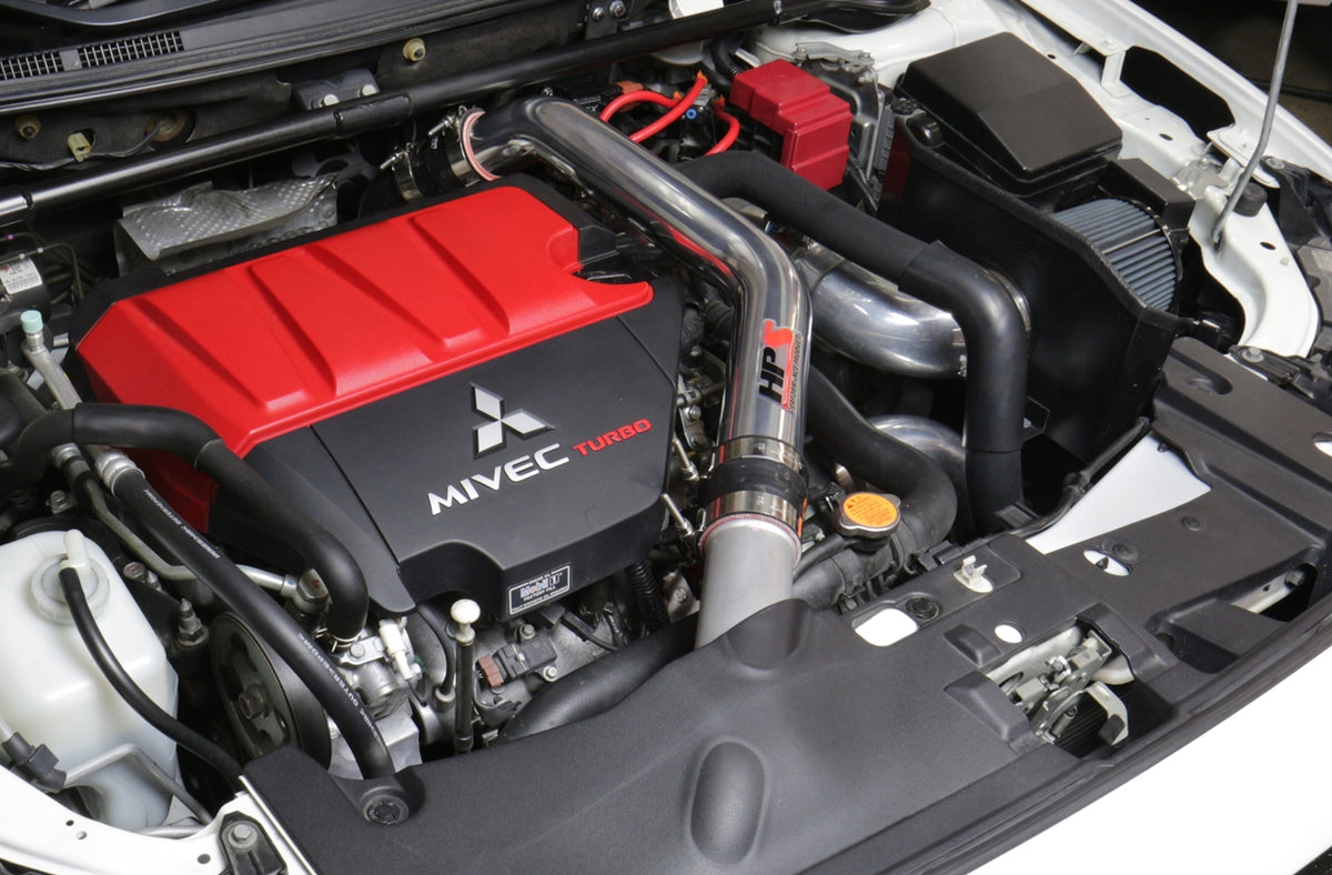 HPS Performance Upper Intercooler Charge Pipe Kit, Red, 17-103R