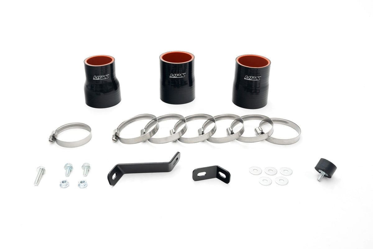 HPS Performance Intercooler Lower Hot Side and Cold Side Charge Pipe, Polished, 17-152P