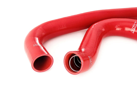 HPS Performance High Temp Reinforced Silicone Radiator Coolant Hose Kit, Red, 57-1308-RED