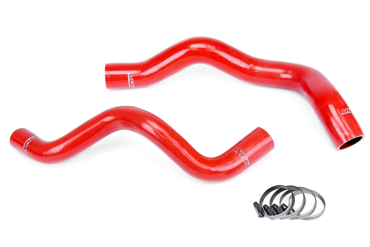 HPS Performance High Temp Reinforced Silicone Radiator Coolant Hose Kit Red 57-1332-RED
