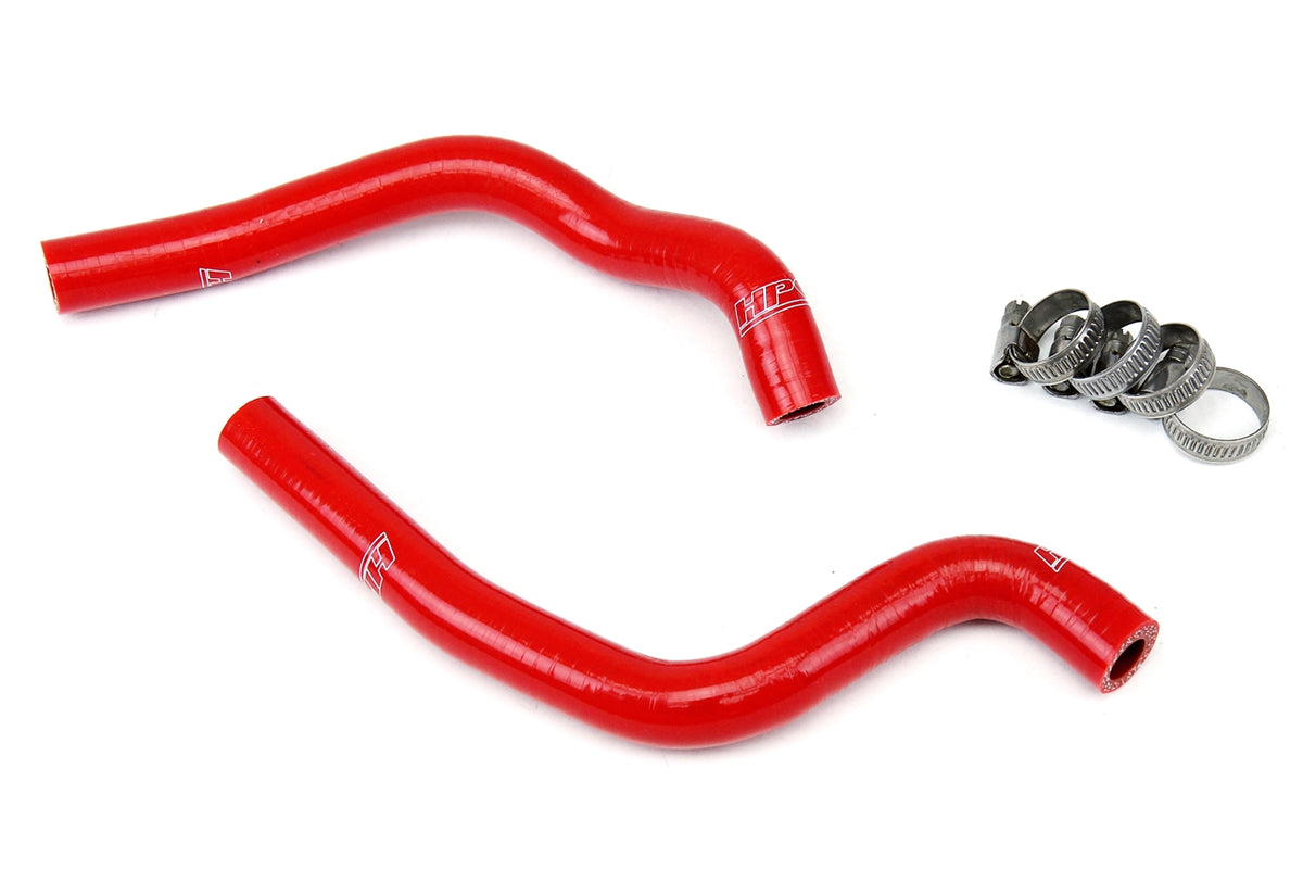 HPS Performance High Temp Reinforced Silicone Radiator Coolant Hose Kit Red 57-1370-RED