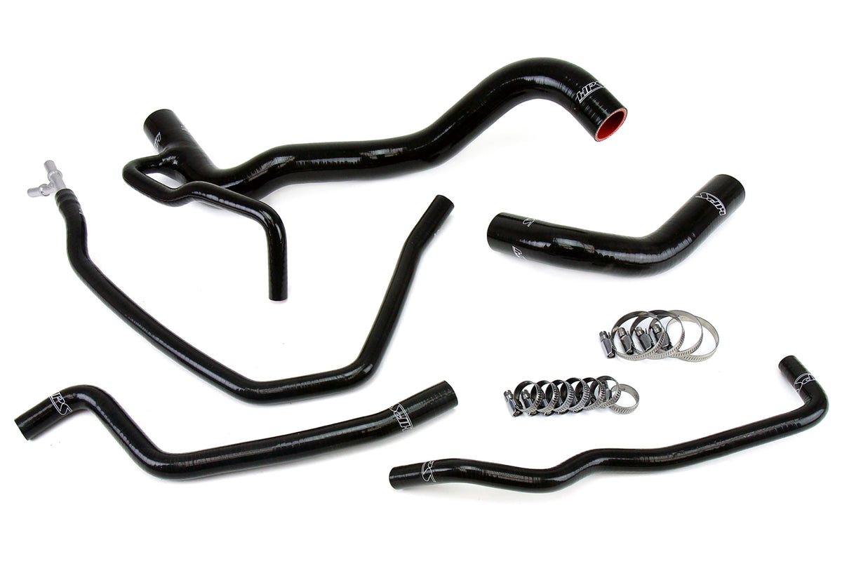 HPS Performance High Temp Reinforced Silicone Radiator Coolant Hose Kit Black 57-1479-BLK