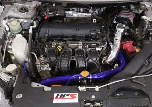 HPS Performance High Temp Reinforced Silicone Radiator Coolant Hose Kit, Black, 57-1530-BLK