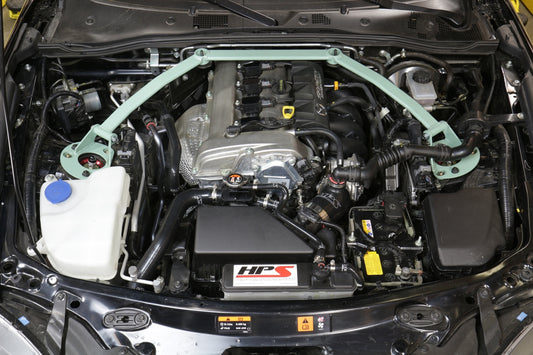 HPS Performance High Temp Reinforced Silicone Air Intake Hose Kit, Black, 57-1544-BLK