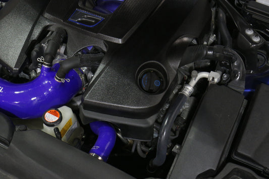 HPS Performance High Temp Reinforced Silicone Radiator Coolant Hose Kit, Black, 57-1632-BLK