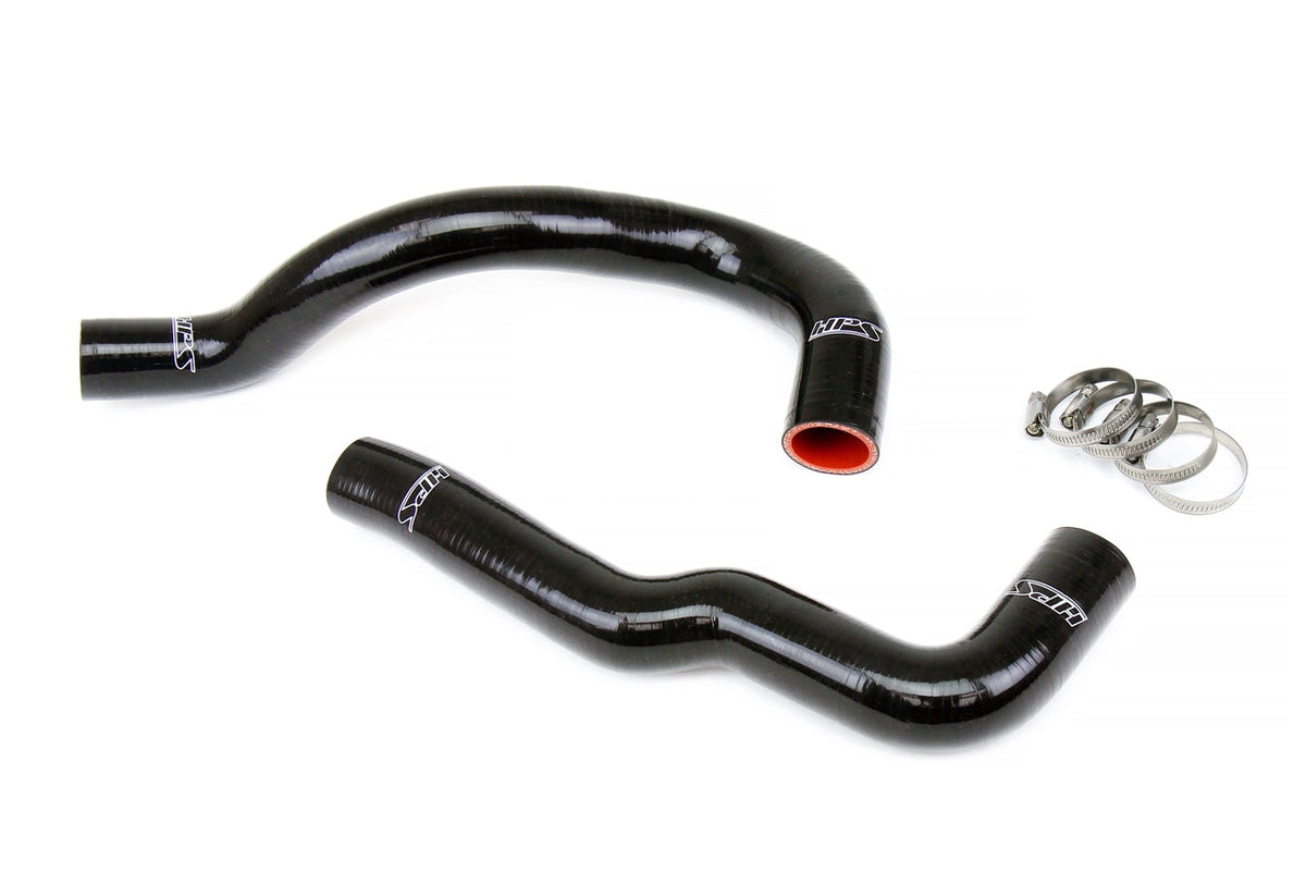 HPS Silicone Radiator Coolant Hose Kit 01-05 Lexus IS300 with 2JZ-GTE VVT-i and OEM Style IS300 Radiator Black 57-1936-BLK