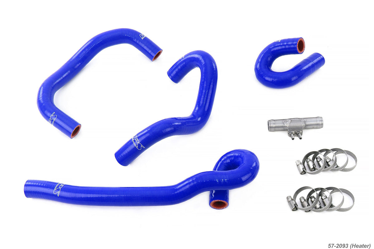 HPS Silicone Heater Hose Kit 1995-1998 Nissan Skyline GTR R33 RB26DETT BCNR33 Blue 57-2093-BLUE