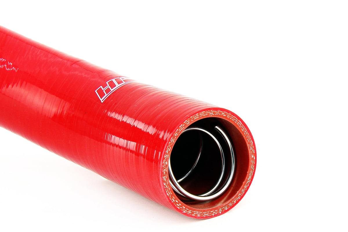 HPS Performance High Temp Reinforced Silicone Radiator Coolant Hose Kit, Red, 57-2129-RED