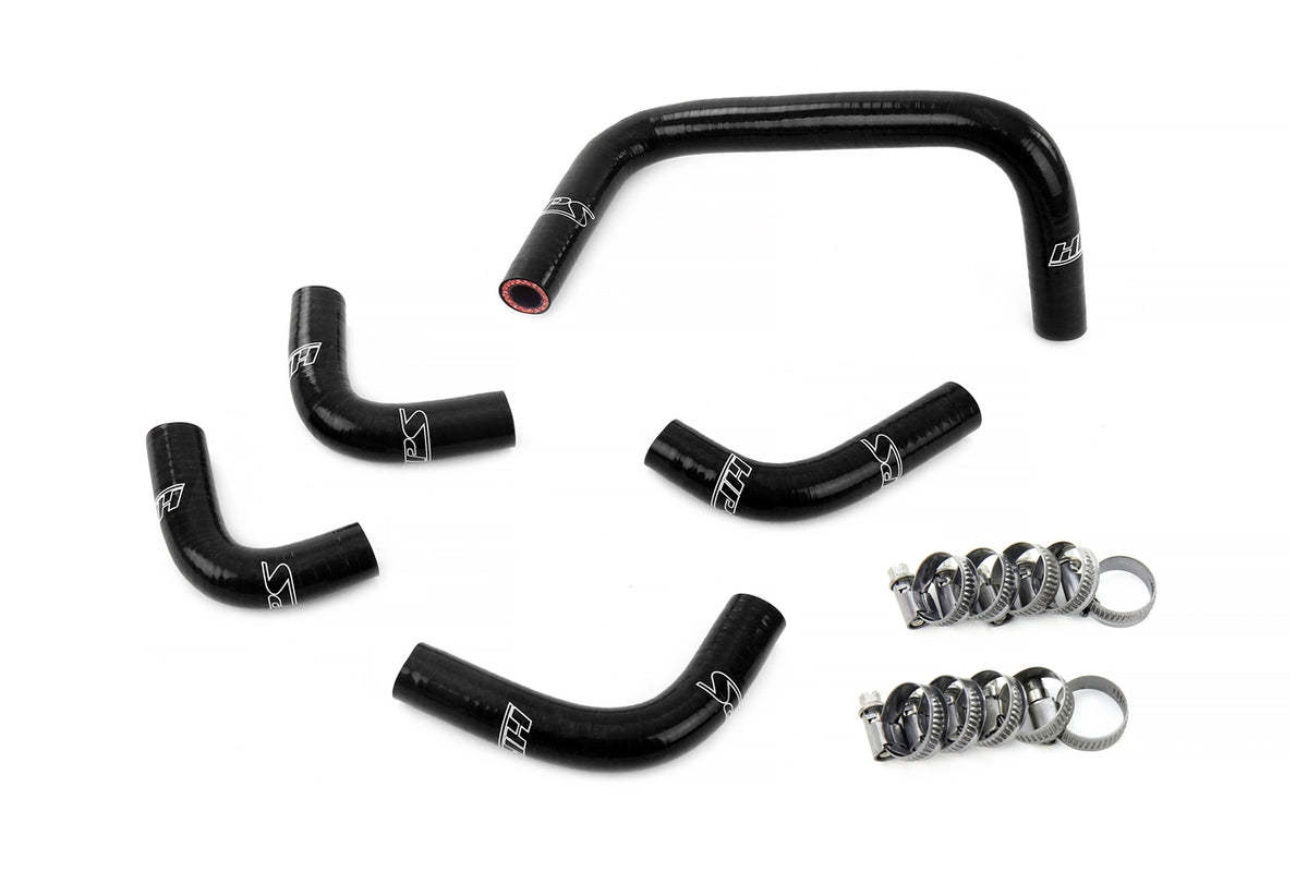 HPS Silicone Idle Air Control Coolant Hose Kit 1995-1998 Nissan Skyline GTR R33 RB26DETT BCNR33 Black 57-2134-BLK