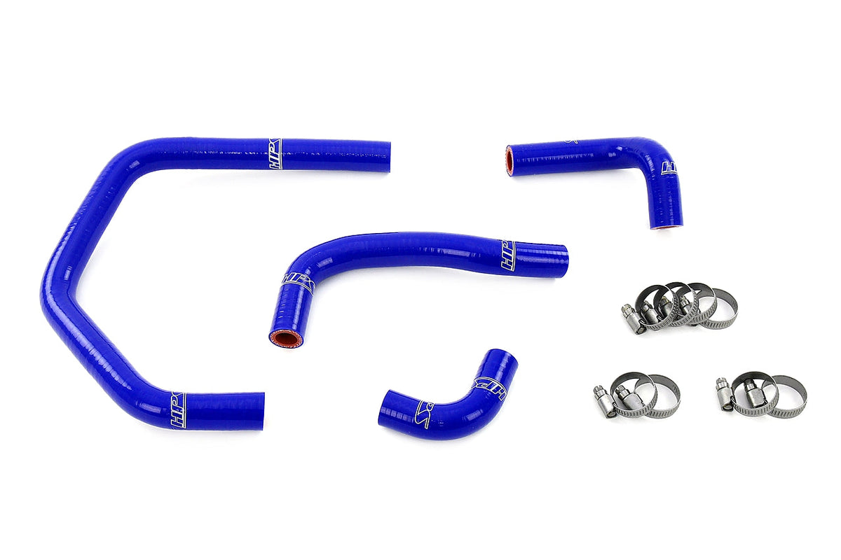 HPS Performance Silicone Heater Coolant Hose Kit Toyota Supra MK4 JDM Right Hand Drive 2JZ-GE NA Blue 57-2145-BLUE