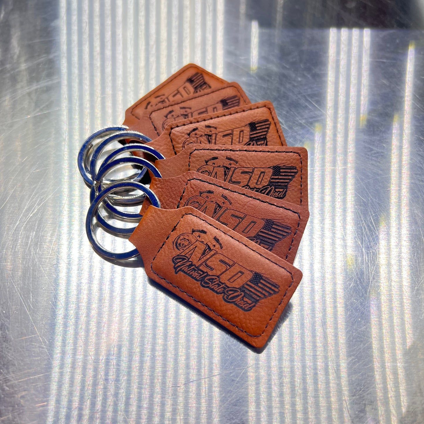 NSD Leather Key Chain