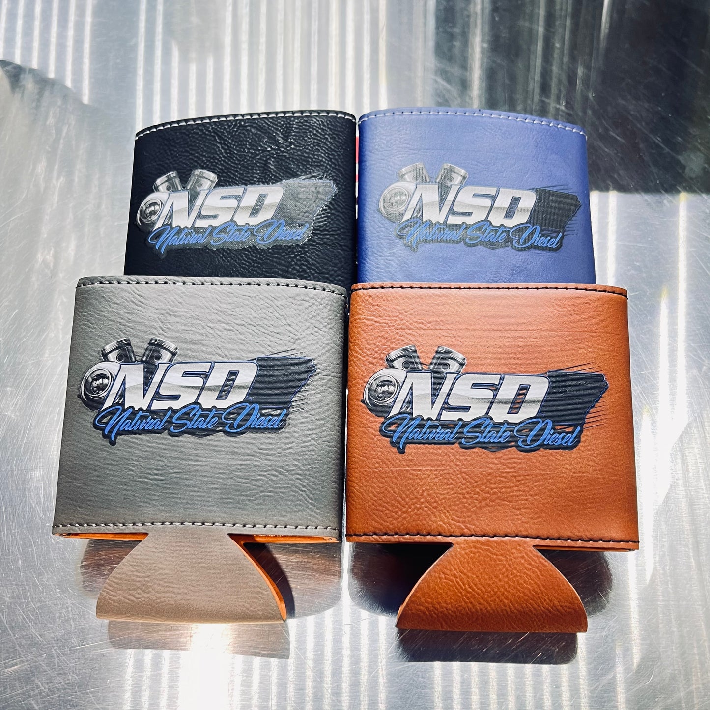 NSD Leather Koozie