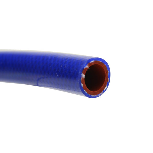 HPS 1-1/4" (32mm) ID High Temperature Reinforced Silicone Heater Hose Tubing, 10 Feet Roll, Blue