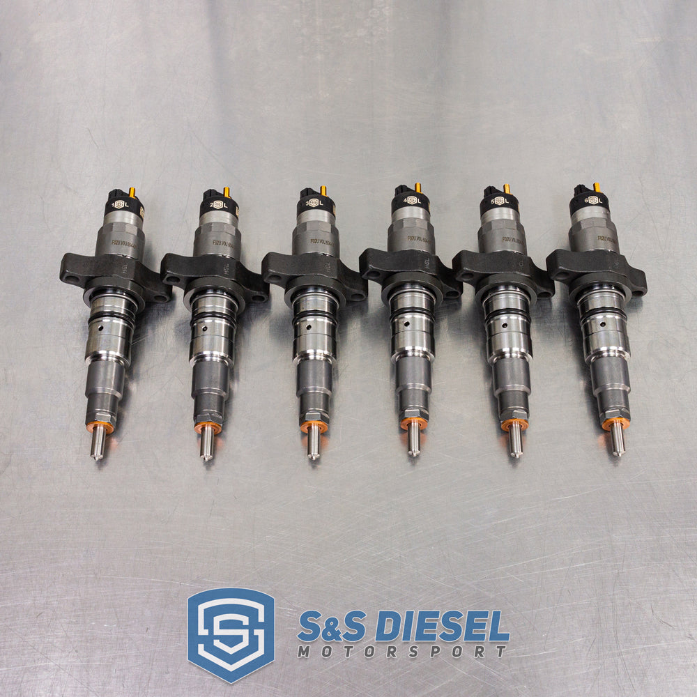 S&S Diesel Late 5.9L Cummins Injectors (2004.5-2007) (Set of 6)