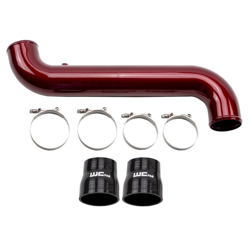 WCFAB 2011-2016 LML Duramax 3.5" Passenger (COLD) Side Intercooler Pipe Kit