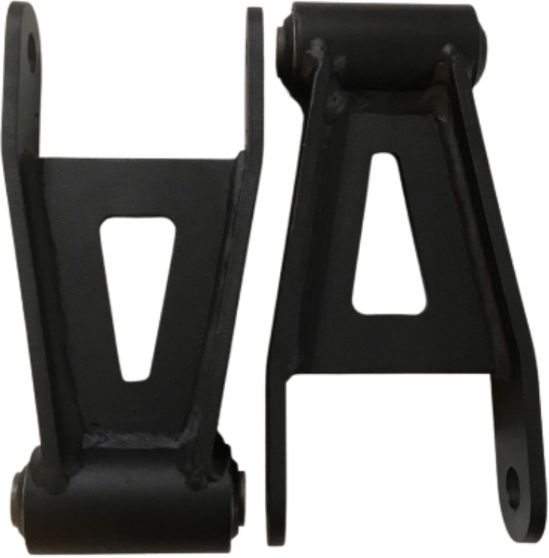 John C Garage 1.4 Inch Drop Shackles for 2011-2021 GM 2500HD/*3500HD