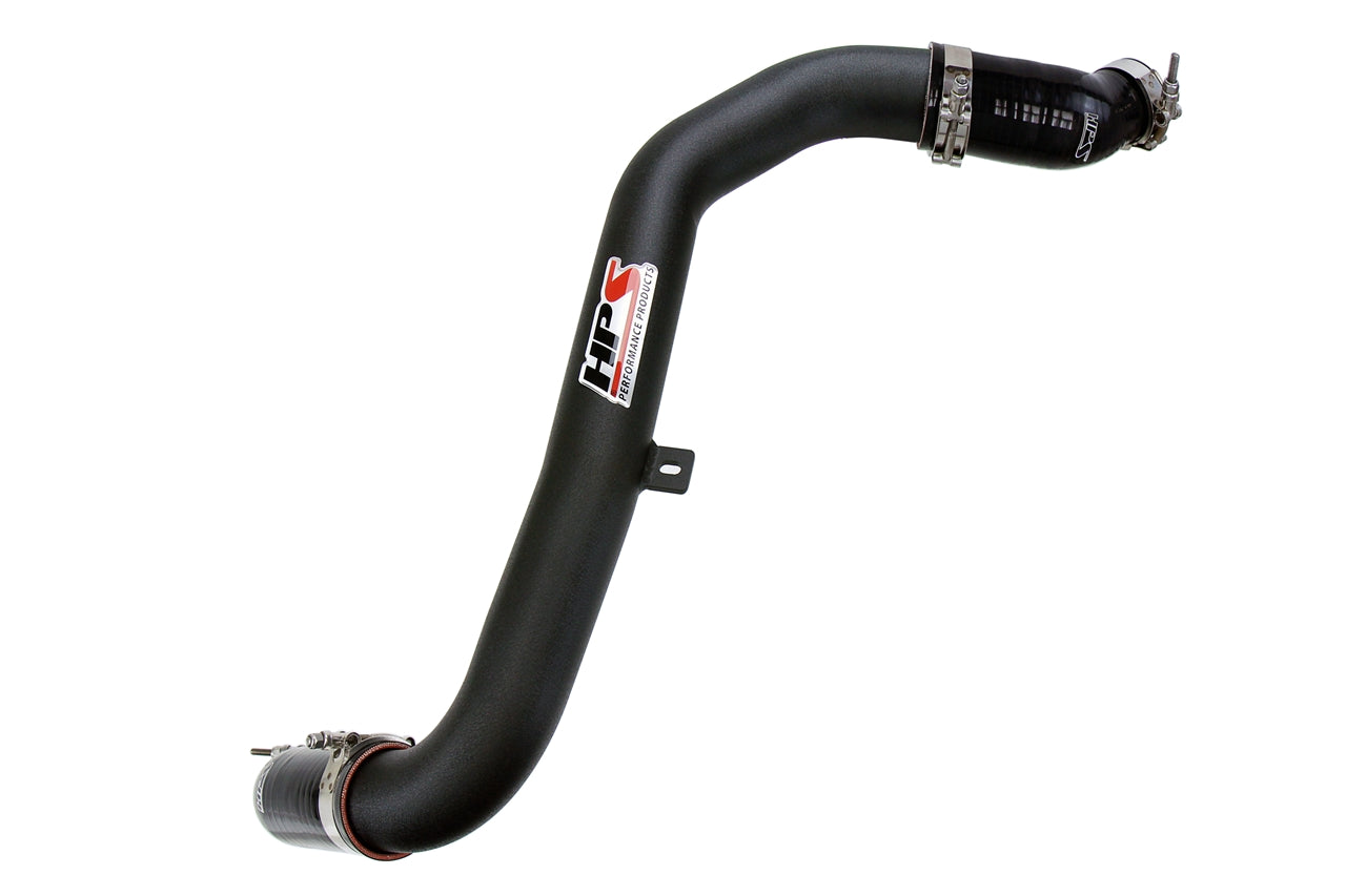 HPS Performance 2.5 inch Intercooler Charge Pipe Kit Hot Side Black 17-106WB