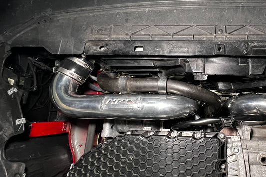 HPS Performance Intercooler Charge Pipe Kit (Cold Side), Polished, 17-129P
