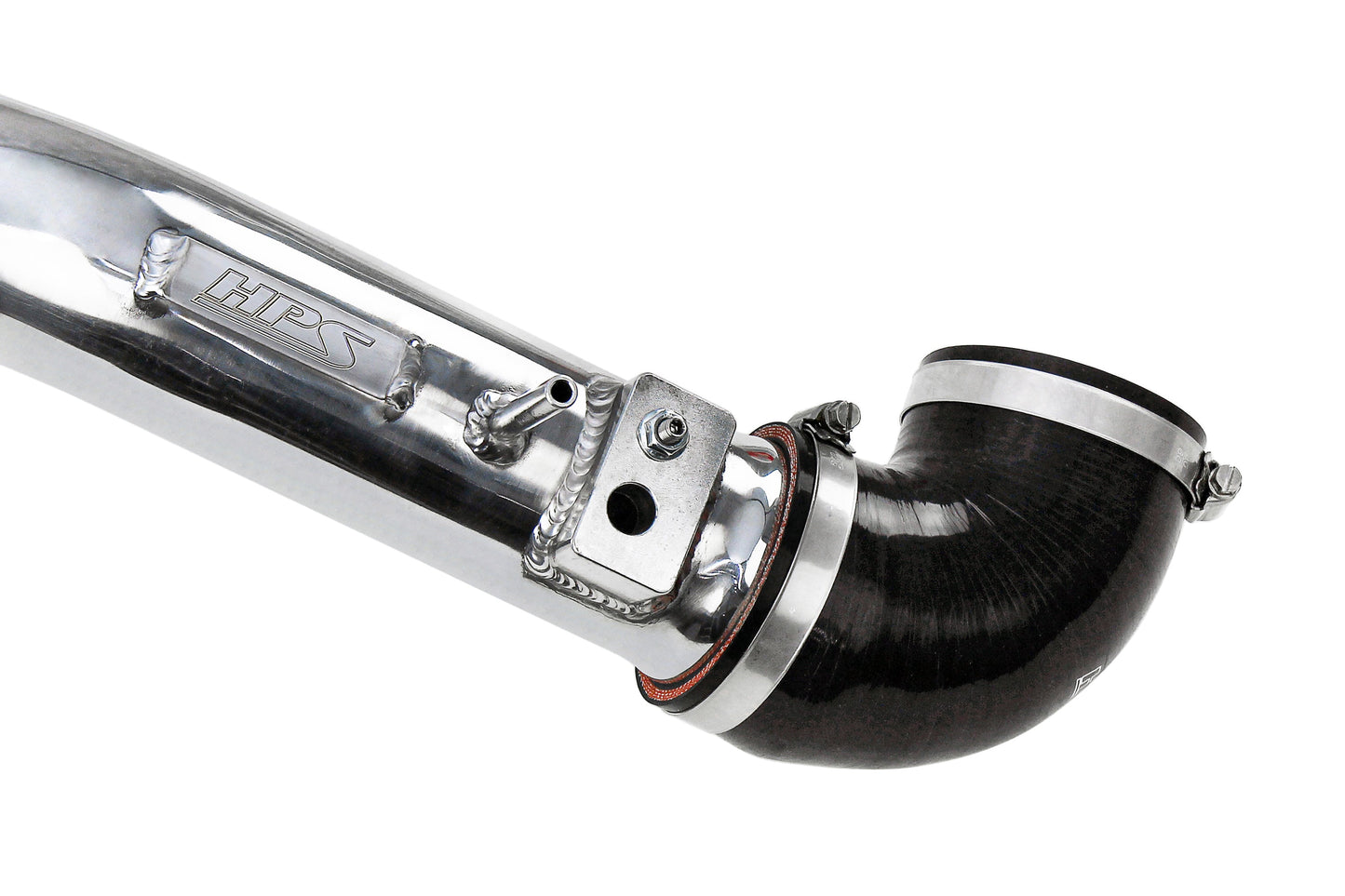 HPS Performance Intercooler Charge Pipe Kit (Cold and Hot Side), Polished, 17-133P