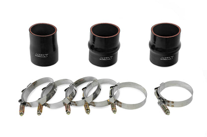 HPS Performance Intercooler Charge Pipe Kit (Hot Side), Black, 17-146WB