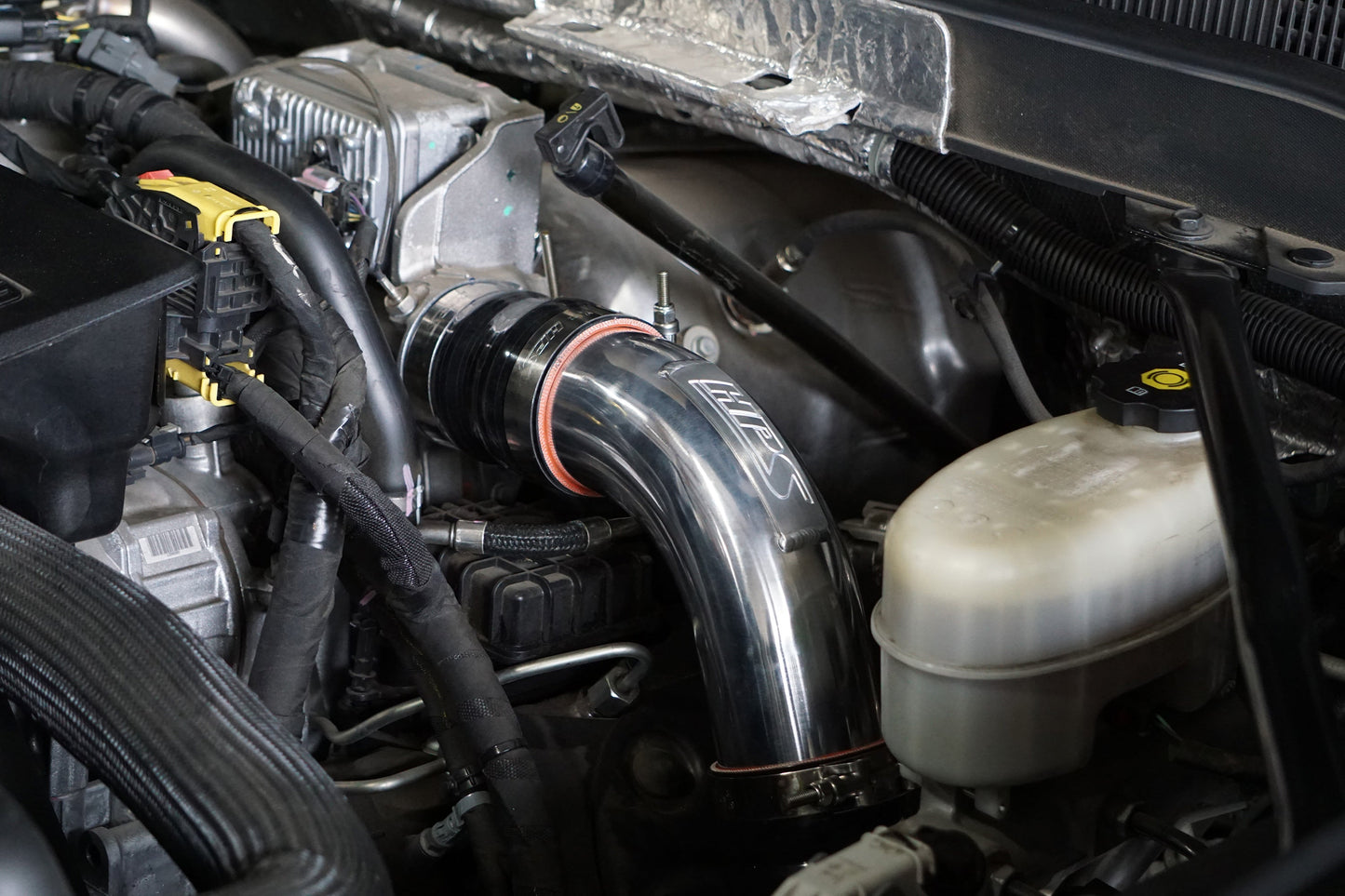HPS Performance Intercooler Charge Pipe Kit (Hot Side), Black, 17-146WB
