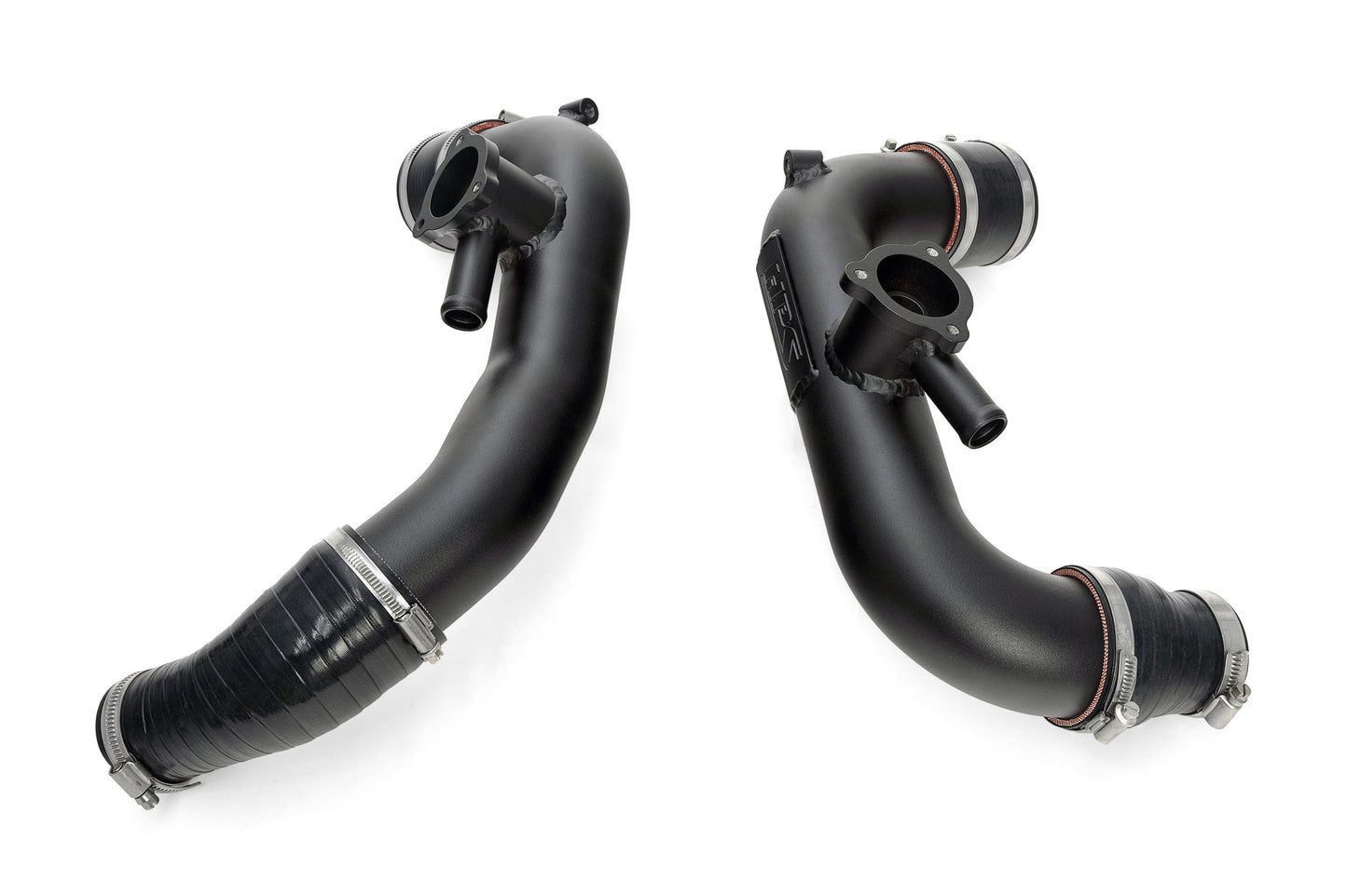 HPS Performance Intercooler Charge Pipe Kit (Hot Side), Black, 17-148WB