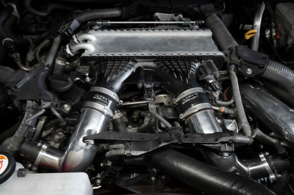 HPS Performance Intercooler Charge Pipe Kit (Hot Side), Black, 17-148WB