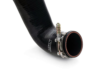HPS Cold Side Charge Pipe with CAC Hose Intercooler Boot, Red, 17-154R