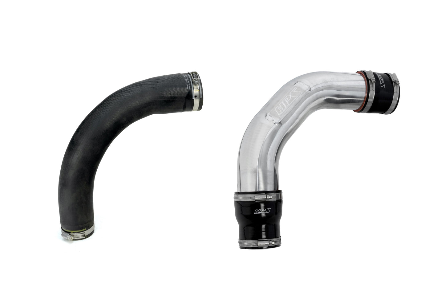 HPS Intercooler Charge Pipe (Cold and Hot Side), Polished, 17-164P