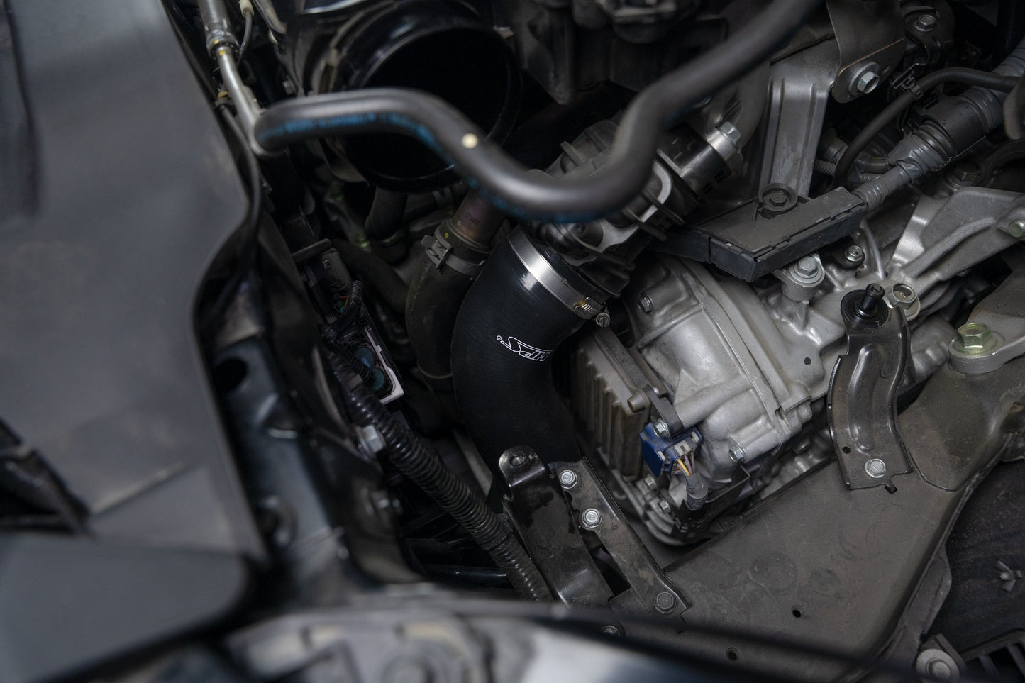 HPS Intercooler Charge Pipe (Cold and Hot Side), Black, 17-164WB