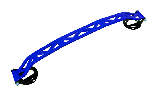 HPS Performance Aluminum Front Strut Tower Brace Bar Blue 42-100BL