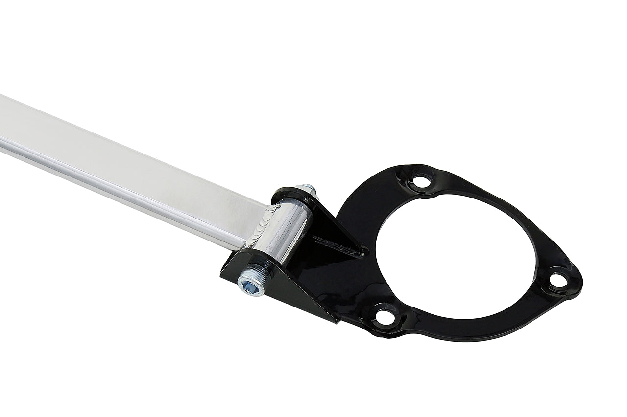 HPS Performance Aluminum Front Strut Tower Brace Bar, Polished, 42-102P