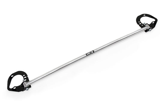 HPS Performance Aluminum Front Strut Tower Brace Bar Polished 42-103P