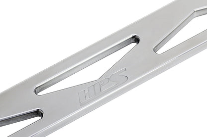 HPS Performance Aluminum Front Strut Tower Brace Bar, Black, 42-104GB