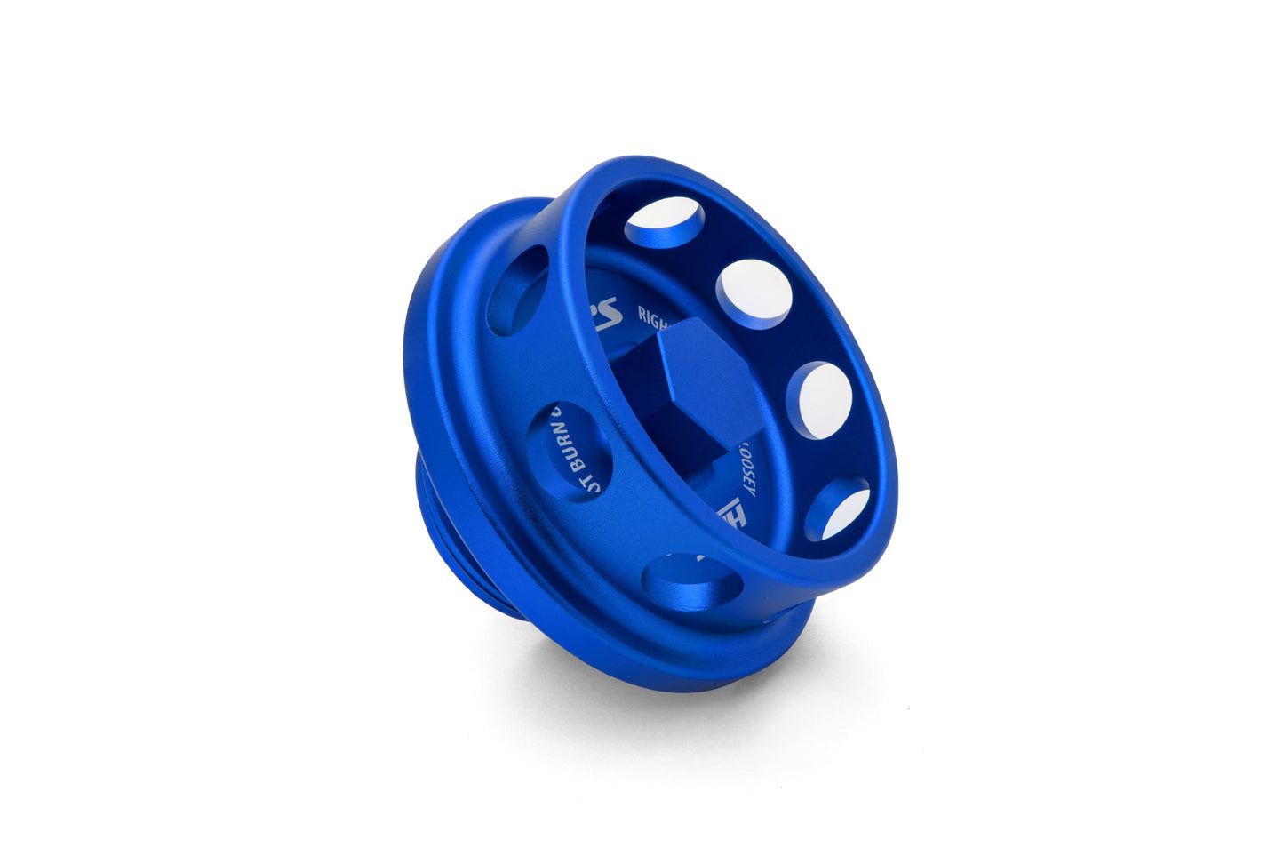 HPS Performance Billet Aluminum Oil Cap for Honda B C D F H J K L R Series Engine, Blue, 5269-104BL