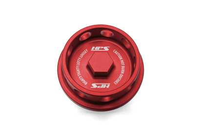 HPS Performance Billet Aluminum Engine Oil Filler Cap Red 5269-106R