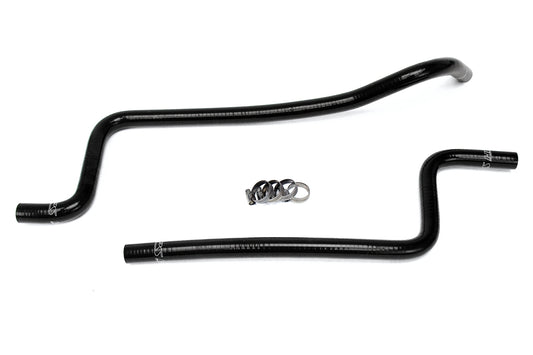 HPS Performance High Temp Reinforced Silicone Heater Coolant Hose Kit Black 57-1221H-BLK