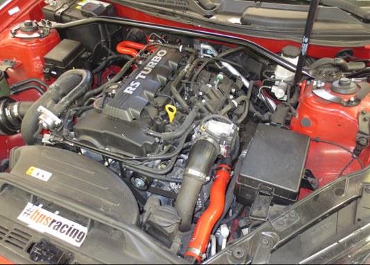 HPS Performance High Temp Reinforced Silicone Heater Coolant Hose Kit, Red, 57-1324H-RED