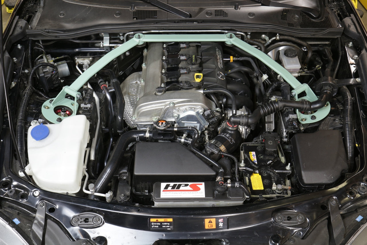 HPS Performance High Temp Reinforced Silicone Air Intake Hose Kit, Black, 57-1544-BLK