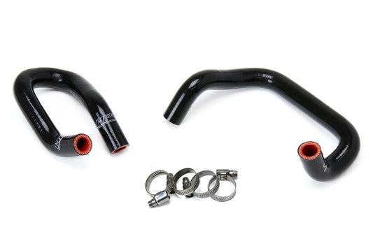 HPS Performance High Temp Reinforced Silicone Heater Coolant Hose Kit Black 57-1586-BLK