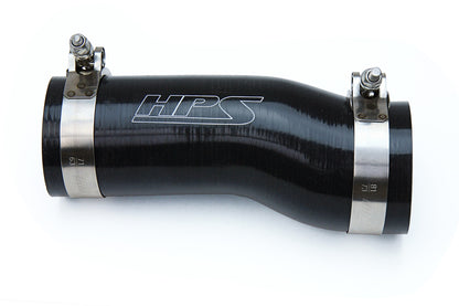 HPS Performance High Temp Reinforced Silicone Air Intake Hose Kit Black 57-1595-BLK