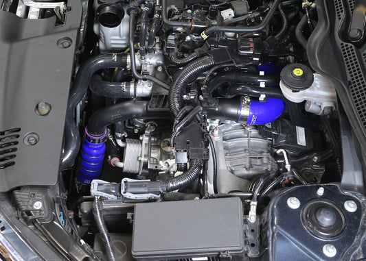 HPS Performance High Temp Reinforced Silicone Intercooler Hose Boots Kit, Blue, 57-1599-BLUE