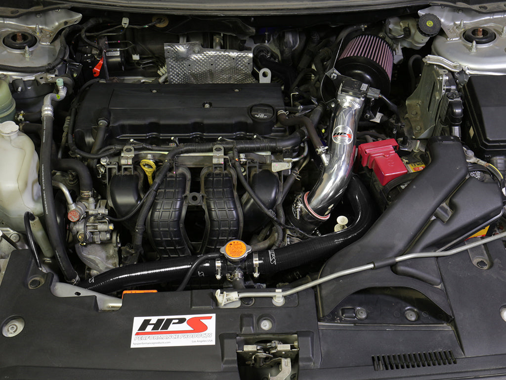 HPS Performance High Temp Reinforced Silicone Radiator and Heater Coolant Hose Kit, Black, 57-1609-BLK