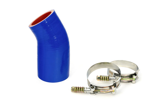 HPS Performance Silicone Transmission Oil Cooler Coolant Hose Volvo Mack MP7 Engine Trucks replace OE Part # 21064480 23092708 57-1712 Blue 57-1712-BLUE