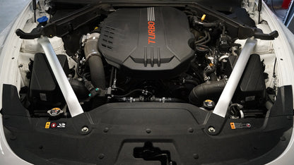 HPS Performance High Temp Reinforced Silicone Breather BOV Hose Kit, Black, 57-2045-BLK