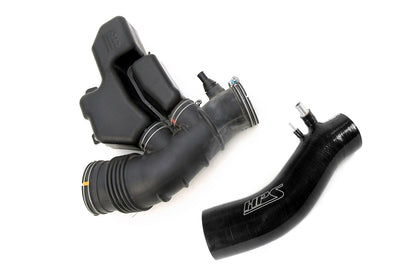 HPS Performance High Temp Reinforced Silicone Air Intake Hose Kit, Red, 57-2046-RED