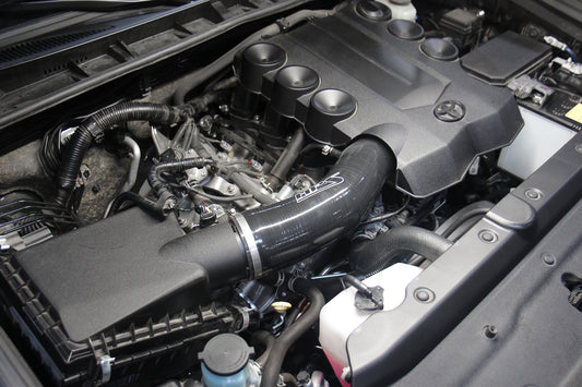HPS Performance High Temp Reinforced Silicone Air Intake Hose Kit, Black, 57-2046-BLK