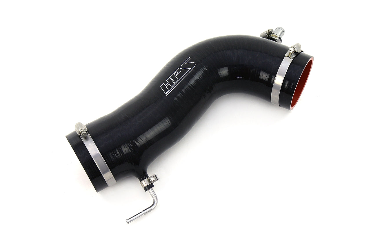 HPS Performance High Temp Reinforced Silicone Air Intake Hose Kit Black 57-2051-BLK