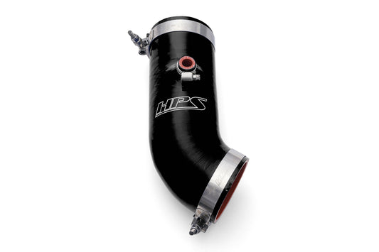 HPS Performance High Temp Reinforced Silicone Air Intake Hose Kit Black 57-2122-BLK