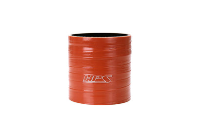 HPS Silicone Intercooler Boot Hose with Clamps, Orange, 57-2235, replace OEM part # 8C3Z-6W651-A, 8C3Z-6N650-A